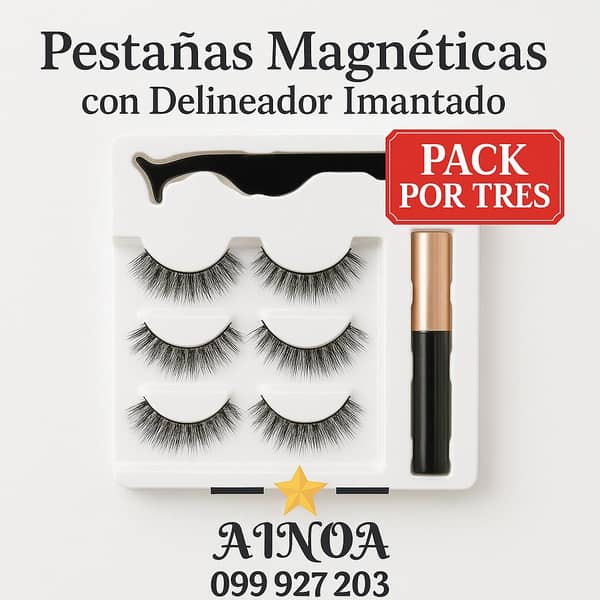 Pestañas magneticas